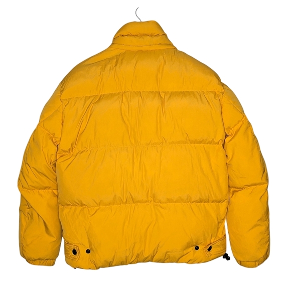 DIESEL W-ROLF jacket down jacket men's winter jacket yellow size S - Picture 2 of 16